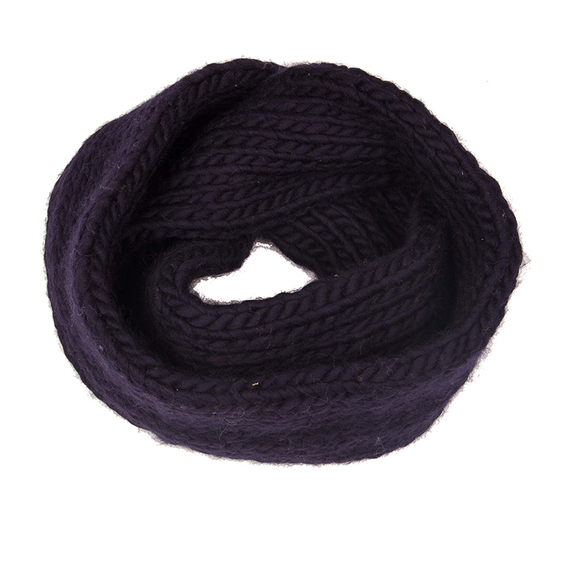 WOOL AND THE GANG DARK BLUE SCARF | WOMENS SIZE 152X12 - Picture 1 of 2